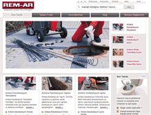 Tablet Screenshot of kanalizasyoncu.net